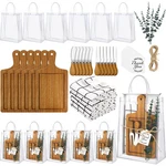 Kochorie 6 Sets Baby Shower Prizes For Game Winners 49 Pcs Square Acacia Wood.... Fixed Price $74.32.