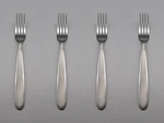 Oneida Stainless Flatware - Jordan / Peninsula Dinner Forks Set Of Four *. Fixed Price $11.99.