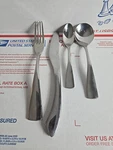 Lot Of 4- Sant'andrea Reflections By 1880 Hospitality 18/10 Stainless Flatware. Fixed Price $24.95.