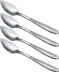 Grapefruit Spoons, Stainless Steel, 6-2/5-INCH, Set Of 4 (clover) Silver. Fixed Price $17.18.
