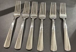 Oneida Aptitude Dinner Stainless Steel Set Of 6 Flatware. Fixed Price $19.99.