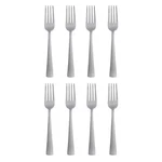 Oneida Zinc Everyday Flatware Dinner Forks, 1.4 X 3.75 8.5 Inches, Silver. Fixed Price $9.70.