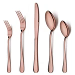 Lianyu Copper Silverware Flatware Set, Piece Stainless Steel 60,. Fixed Price $66.99.