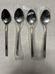 Wallace Golden Corsica Set If 4 Teaspoons Stainless Flatware New!. Fixed Price $20.00.