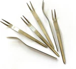 Jean-patrique Stainless Steel Cocktail And Appetiser Forks 6 Peice Set Tablewa. Fixed Price $14.99.