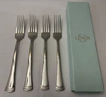 New Lenox Portola 18/10 Stainless Steel Dinner Fork (set Of Four) (SH2). Fixed Price $23.95.