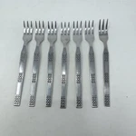 Lifetime Cutlery LCU55 Small Forks Stainless Flatware Korea Set Of 7. Fixed Price $24.00.
