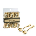 Plastic Mini Spoons Gold Dessert Disposa. Fixed Price $15.08.