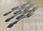 Oneida Deluxe Raphael Set 6 Dinner Forks Stainless Flatware Silverware Exc. Cond. Fixed Price $65.00.