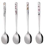 Yapullya Korean Soup Spoons, 18/8 Stainless Steel Long Handle Inch Tablespo.... Fixed Price $23.28.
