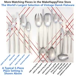Choose Your Pieces Of Dansk Variation Denmark Mid Century Stainless Flatware. Fixed Price $22.95.