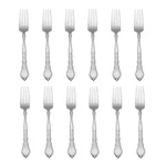 Oneida Satinique 18/8 Stainless Steel Dinner Fork (set Of Twelve). Fixed Price $99.99.