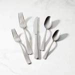 Lenox French Perle Scallop Vintage - 18/10 Stainless 65PC. Flatware Set. Fixed Price $99.98.