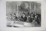Old Antique Print Queen German Empress Royal Party Albert Hall Box 1872 19TH. Fixed Price $28.43.