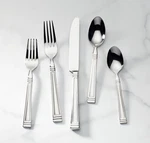 Lenox Esquire 5-PC Place Setting Flatware Mirrored 18/10 Stainless Steel. Fixed Price $28.99.