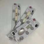 Cutlery Set Spoon And Fork Aluminum Ice Cream White Daiso Ja. Fixed Price $24.00.