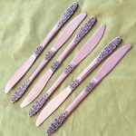 Oneida Northland Stainless Romford Pattern Dinner Knives 8 1/2" Korea #73260. Fixed Price $16.99.