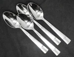 Towle TWS515 Stainless Teaspoon Set Of 4. 6 1/4" Long. Fixed Price $11.99.