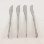 Set Of 4 Studio William Stainless Steel Modern Dining Knives. Fixed Price $25.99.