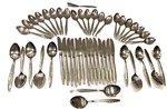 Stainless Flatware Japan Star Flower Shooting CIF7 Mcm 48 Pieces. Fixed Price $75.00.