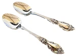 2 Louisiana Oneida Silver Stainless Community Glossy 6". Fixed Price $13.74.