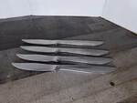 Set Of 4 Nordholm NOD2 Steak Knives Sweden Stainless Knife. Fixed Price $9.99.