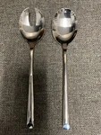 Towle Living Wave 2-PIECE Forged Stainless Steel Salad Serving Set. Fixed Price $30.00.