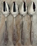 4 Teaspoon SRB83 Stainless By Stanley Roberts 5 7/8" Glossy Taiwan. Fixed Price $11.19.