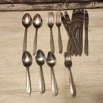 Flatware Set - NST20 National Stainless Steel 38 Pcs Item. Fixed Price $75.00.