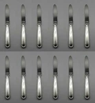 Set Of Twelve - Sant Andrea Stainless Flatware Bellini Dessert Knives New. Fixed Price $24.99.