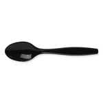 Dixie PTH53C Individually Wrapped Heavyweight Teaspoons - Blk (1000/CARTON) New. Fixed Price $53.94.