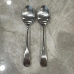 Oneida Colonial Boston Minute Man 6-7/8" Table Dinner Soup Spoons Set Of 2. Fixed Price $6.00.