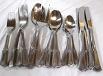 Stanley Roberts Rogers SRB113 Stainless Flatware 31PC Korea Knives Spoons Forks. Fixed Price $64.95.