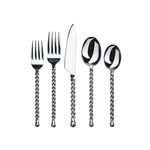 Gourmet Settings 20-PIECE Silverware Tear Collection Polished Stainles.... Fixed Price $134.66.