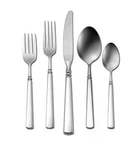 Oneida Easton 18/10 Stainless Steel 5PC. Place Setting (service For One). Fixed Price $40.00.