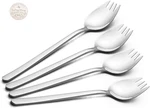 Yfwood Sporks, 4-PACK 18/10 Stainless Steel Fork, Metal Camping Home U. Fixed Price $13.19.