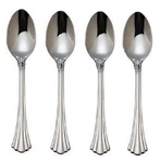 Reed & Barton Stainless 1800 Teaspoon (set Of Four). Fixed Price $47.99.