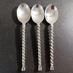 Of 3 Gourmet Settings "silver Tear" 18/10 Stainless Steel Teaspoons. Fixed Price $20.00.