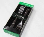 Oneida Zinc Style Dinner Forks Flatware Set Of 8 Stainless Steel Nib. Fixed Price $17.99.