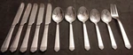 Lot Of 11 Retroneu RTR30 Stainless Mixed Flatware Piece. Fixed Price $29.50.