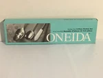 New Oneida 1997 Amadeus Stainless Steel 3 - Piece Hostess Set. Fixed Price $29.95.