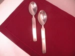 Set Of 2 Stanley Roberts Stainless Steel SRB165 Serving Spoons 8 1/4". Fixed Price $21.04.