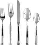 Bistro 18/10 Stainless Steel Flatware, 5 Piece Place Setting, Service For. Fixed Price $78.95.