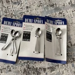 3 X Harold Kitchen Set Of 4 Demi Spoons Espresso Stainless Steel After Dinner. Fixed Price $29.97.