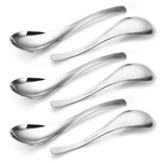 Hiware Thick Heavy-weight Soup Spoons, High Grade Silver. Fixed Price $15.63.