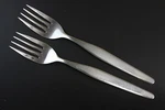 Reed & Barton Rebacraft Stainless Silverware - RDS9 Dinner Forks (2). Fixed Price $8.95.