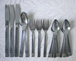 Vintage IMI97 Stainless Flatware Imperial Iic. Fixed Price $54.98.
