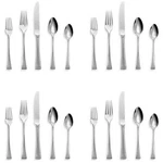 Lenox Federal Platinum Frosted Flatware 20PC. Set (service For Four). Fixed Price $199.99.