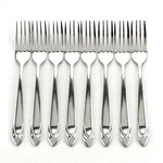 Zicome 8 Piece Stainless Steel Dinner Forks - Heavy Duty And Mirror Polishing. Fixed Price $25.19.