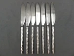 X Pier PII16 Hammered Handle Stainless Knives 7/8. Fixed Price $31.50.